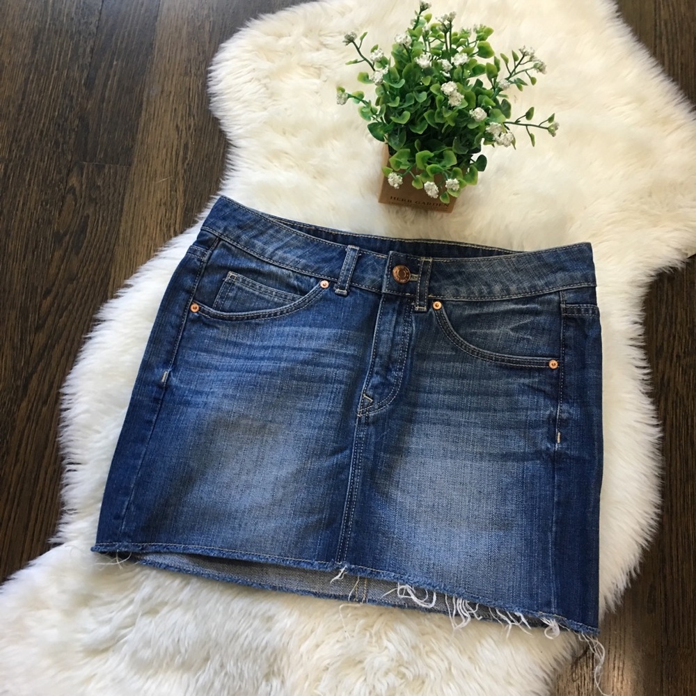H&M Mini Jeans Skirt